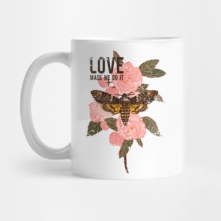 Butterfly on the rose Mug